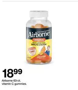 Target Airborne 63-ct. vitamin C gummies offer