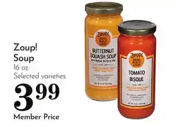 Pavilions Zoup! Soup offer