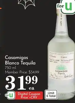 Pavilions Casamigos Blanco Tequila offer