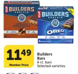 Pavilions Builders Bars offer