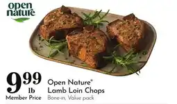 Pavilions Open Nature Lamb Loin Chops offer