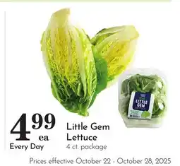 Pavilions Little Gem Lettuce offer