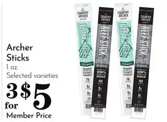 Pavilions Archer Sticks offer