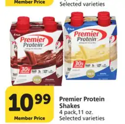 Pavilions Premier Protein Shakes offer