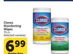 Pavilions Clorox Disinfecting Wipes offer