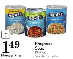 Pavilions Progresso Soup offer