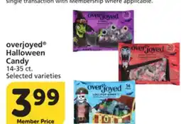 Pavilions Overjoyed Halloween Candy offer