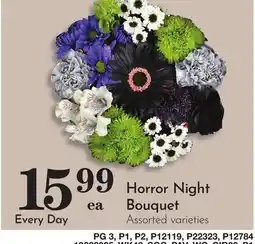 Pavilions Horror Night Bouquet offer