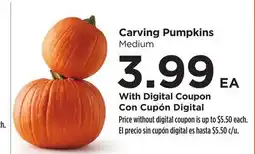 Food 4 Less Carving Pumpkins offer