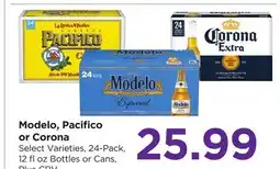 Food 4 Less Modelo, Pacifico or Corona offer