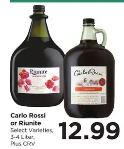 Food 4 Less Carlo Rossi or Riunite offer