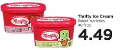 Food 4 Less Thrifty Ice Cream offer
