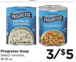 Food 4 Less Progresso Soup offer