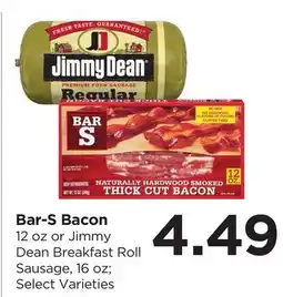 Food 4 Less Bar-S Bacon offer