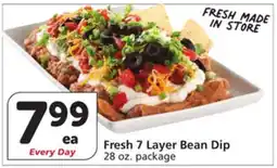 Albertsons Fresh 7 Layer Bean Dip offer