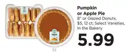 Food 4 Less Pumpkin or Apple Pie offer