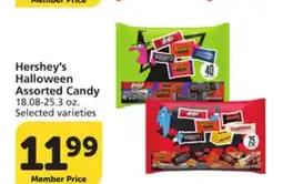 Albertsons Hershey's Halloween Assorted Candy offer