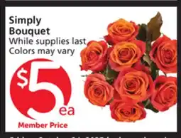 Albertsons Simply Bouquet offer