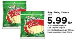 Food 4 Less Frigo String Cheese offer