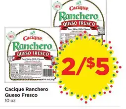 Food 4 Less Cacique Ranchero Queso Fresco offer
