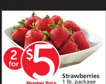 Albertsons Strawberries offer