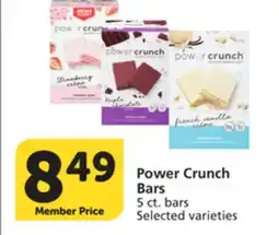 Albertsons Power Crunch Bars offer