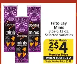 Albertsons Frito Lay Minis offer