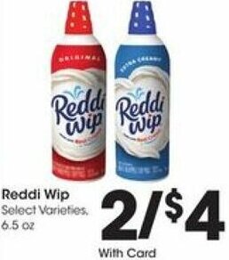 Kroger Reddi Wip offer
