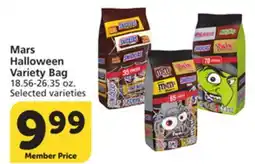 Albertsons Mars Halloween Variety Bag offer