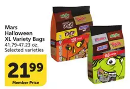 Vons Mars Halloween XL Variety Bags offer