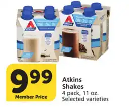 Albertsons Atkins Shakes offer