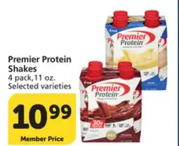 Albertsons Premier Protein Shakes offer