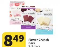 Vons Power Crunch Bars offer