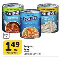 Vons Progresso Soup offer