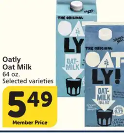 Vons Oatly Oat Milk offer