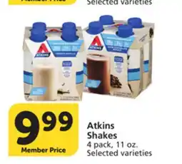 Vons Atkins Shakes offer