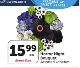 Vons Horror Night Bouquet offer
