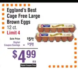 Smart & Final Eggland's Best Cage Free Large Brown Eggs offer
