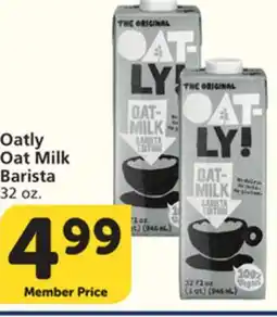 Vons Oatly Oat Milk Barista offer