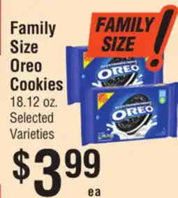 Smart & Final Family Size Oreo Cookies offer