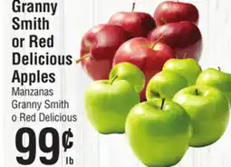 Smart & Final Granny Smith or Red Delicious Apples offer