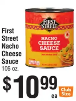 Smart & Final First Street Nacho Cheese Sauce offer