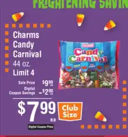 Smart & Final Charms Candy Carnival offer