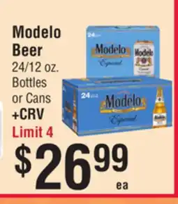 Smart & Final Modelo Beer offer
