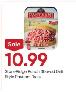 Stater Bros StoneRidge Ranch Shaved Deli Style Pastrami offer
