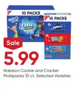 Stater Bros Nabisco Cookie and Cracker Multipacks offer