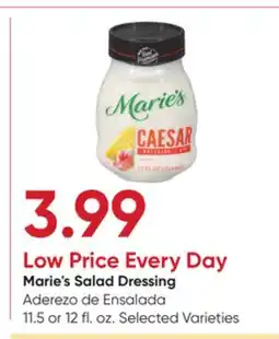 Stater Bros Marie's Salad Dressing offer