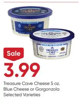 Stater Bros Treasure Cave Cheese 5 oz. Blue Cheese or Gorgonzola offer