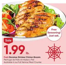 Stater Bros Fresh Boneless Skinless Chicken Breasts offer