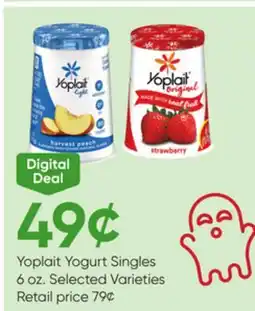 Stater Bros Yoplait Yogurt Singles offer